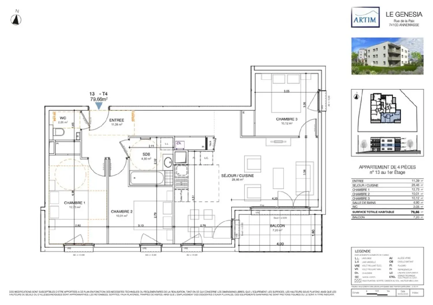  te koop appartement Annemasse Haute-Savoie 2