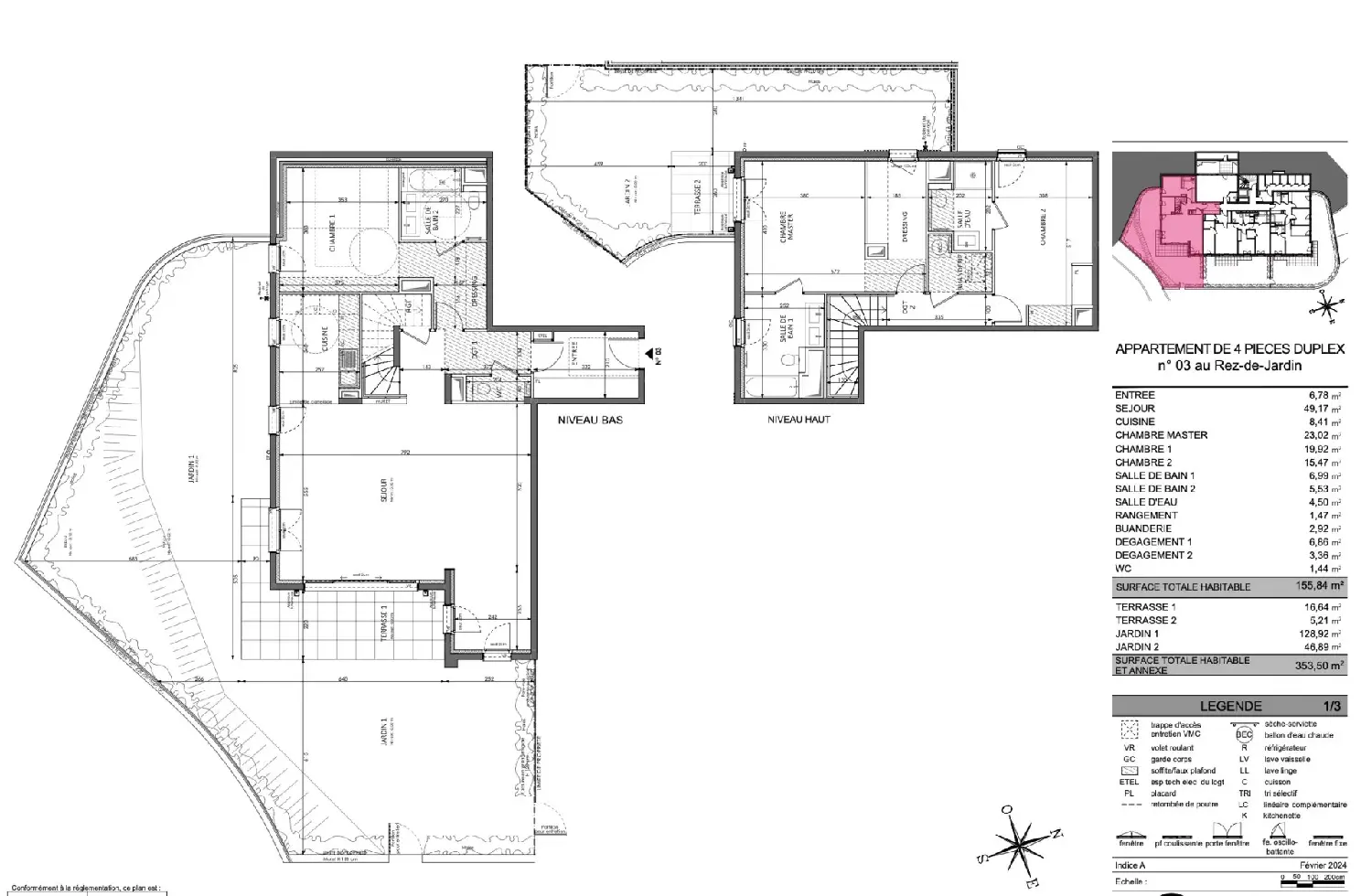  te koop appartement Beausoleil Alpes-Maritimes 2