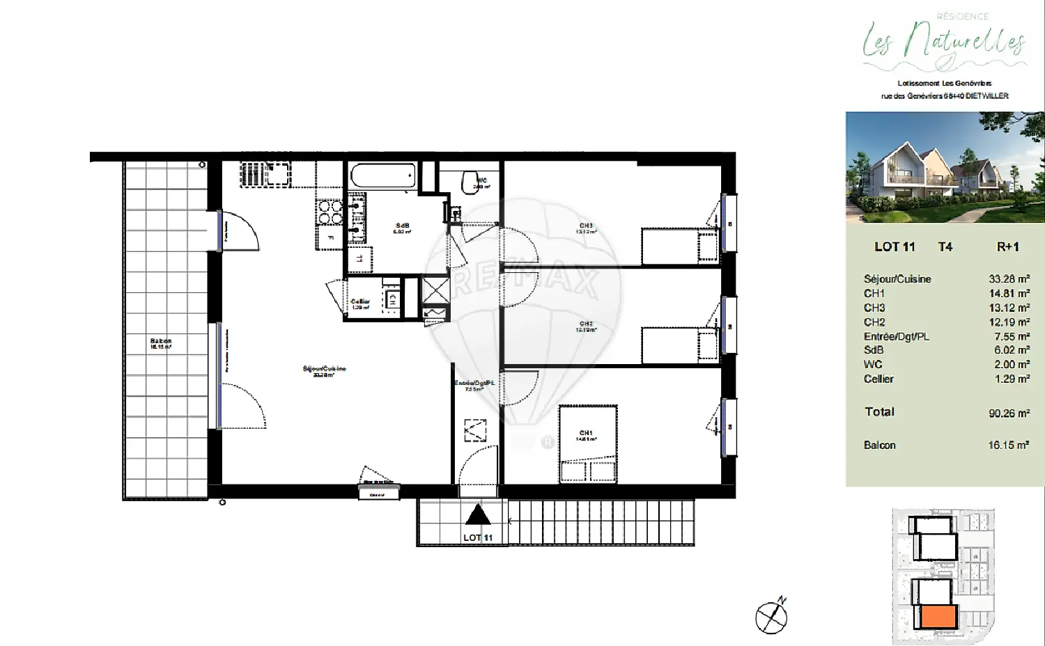  te koop appartement Dietwiller Haut-Rhin 2