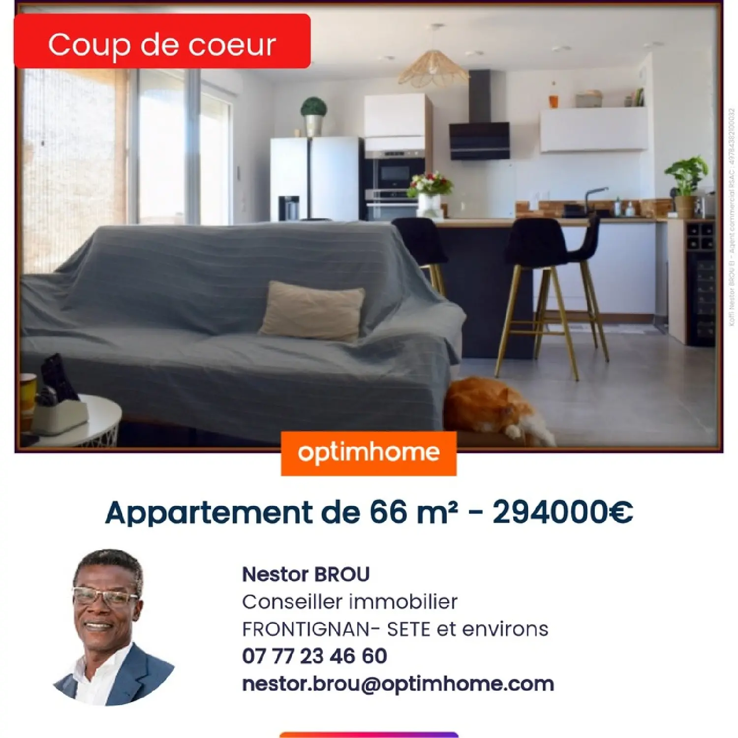  for sale apartment Frontignan Hérault 2