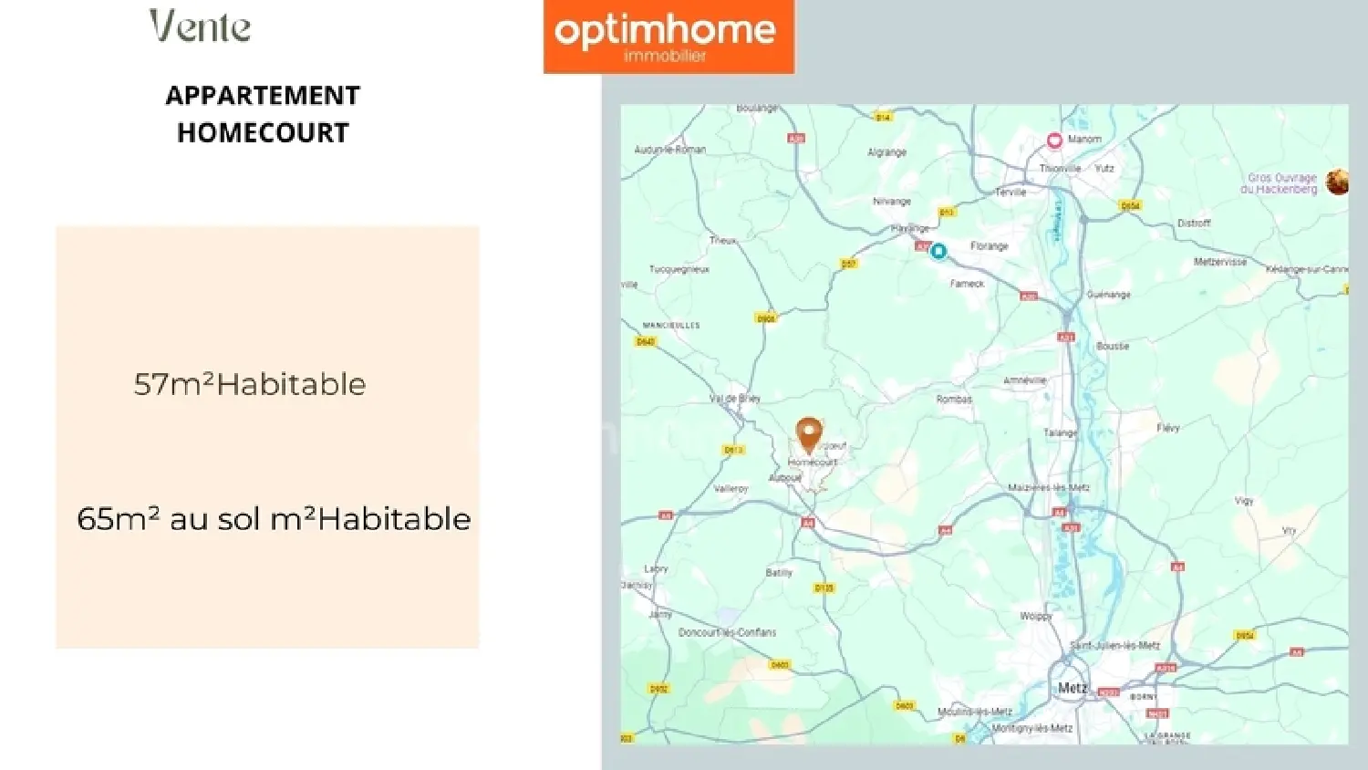  en venta apartamento Homécourt Meurthe-et-Moselle 7