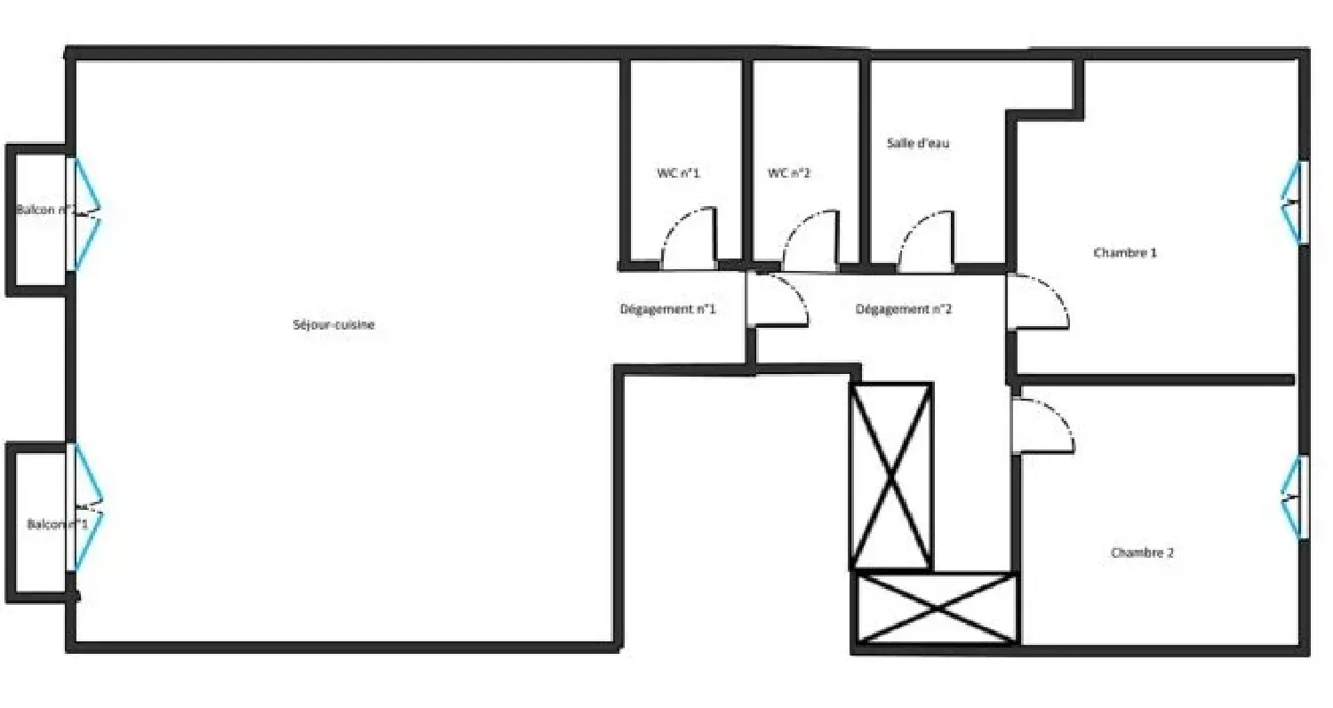  à vendre appartement Le Vibal Aveyron 2