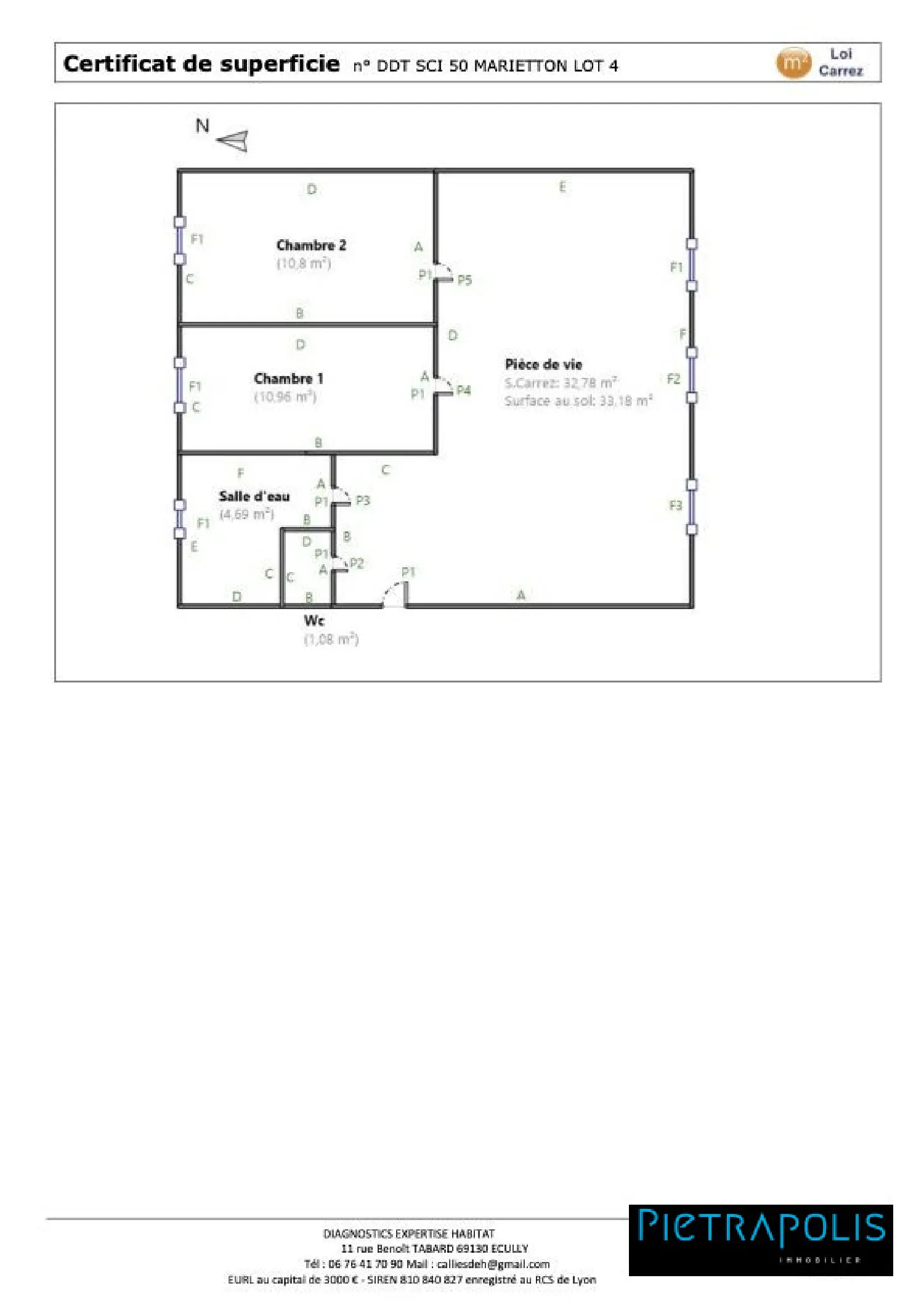  à vendre appartement Lyon 9e Arrondissement Rhône 4