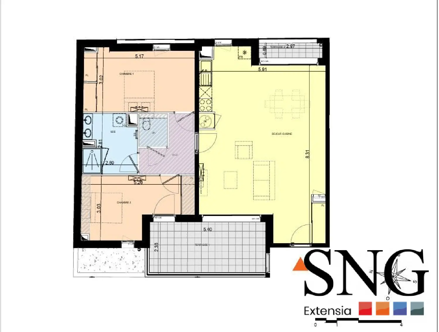  te koop appartement Montpellier Hérault 1