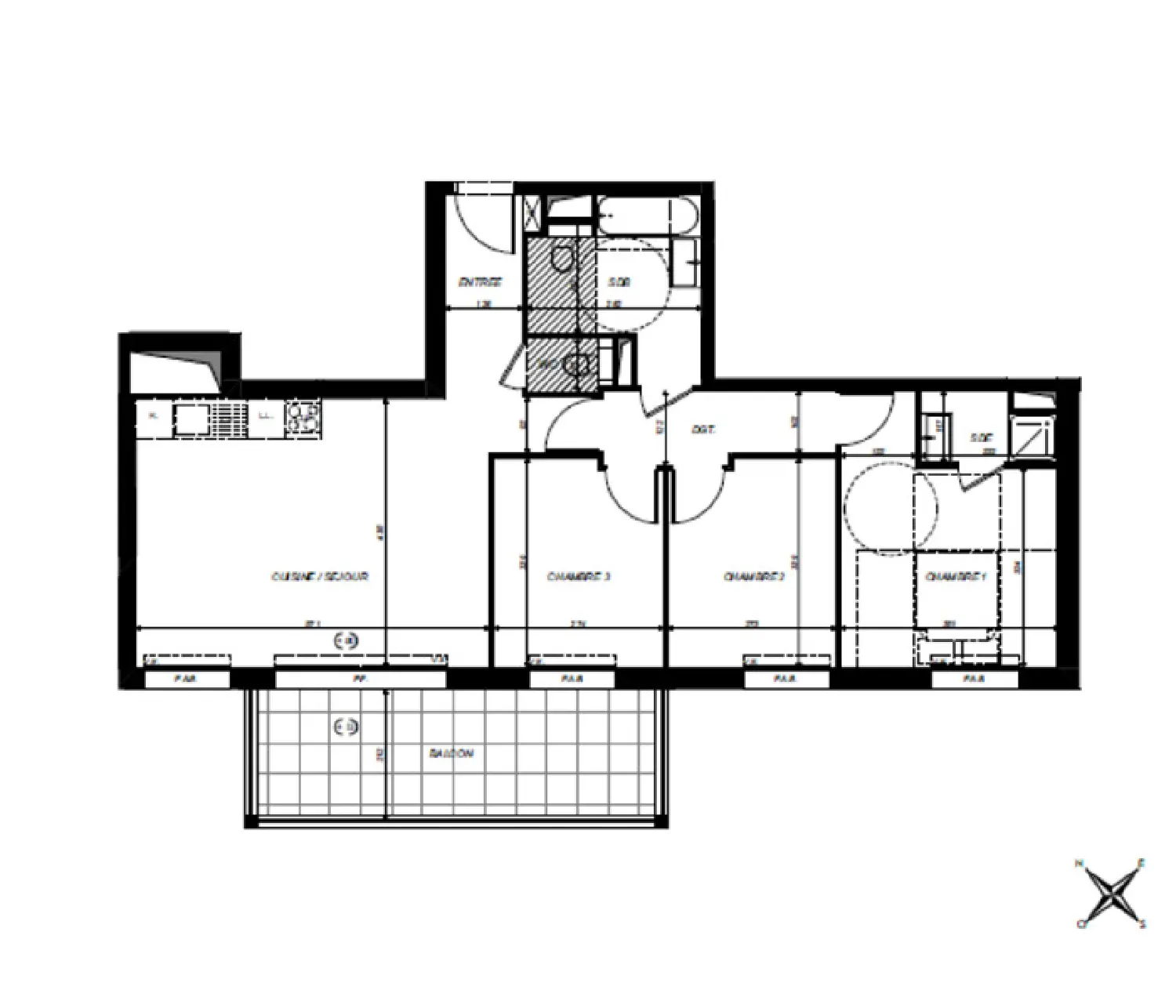  en venta apartamento Nancy Meurthe-et-Moselle 6