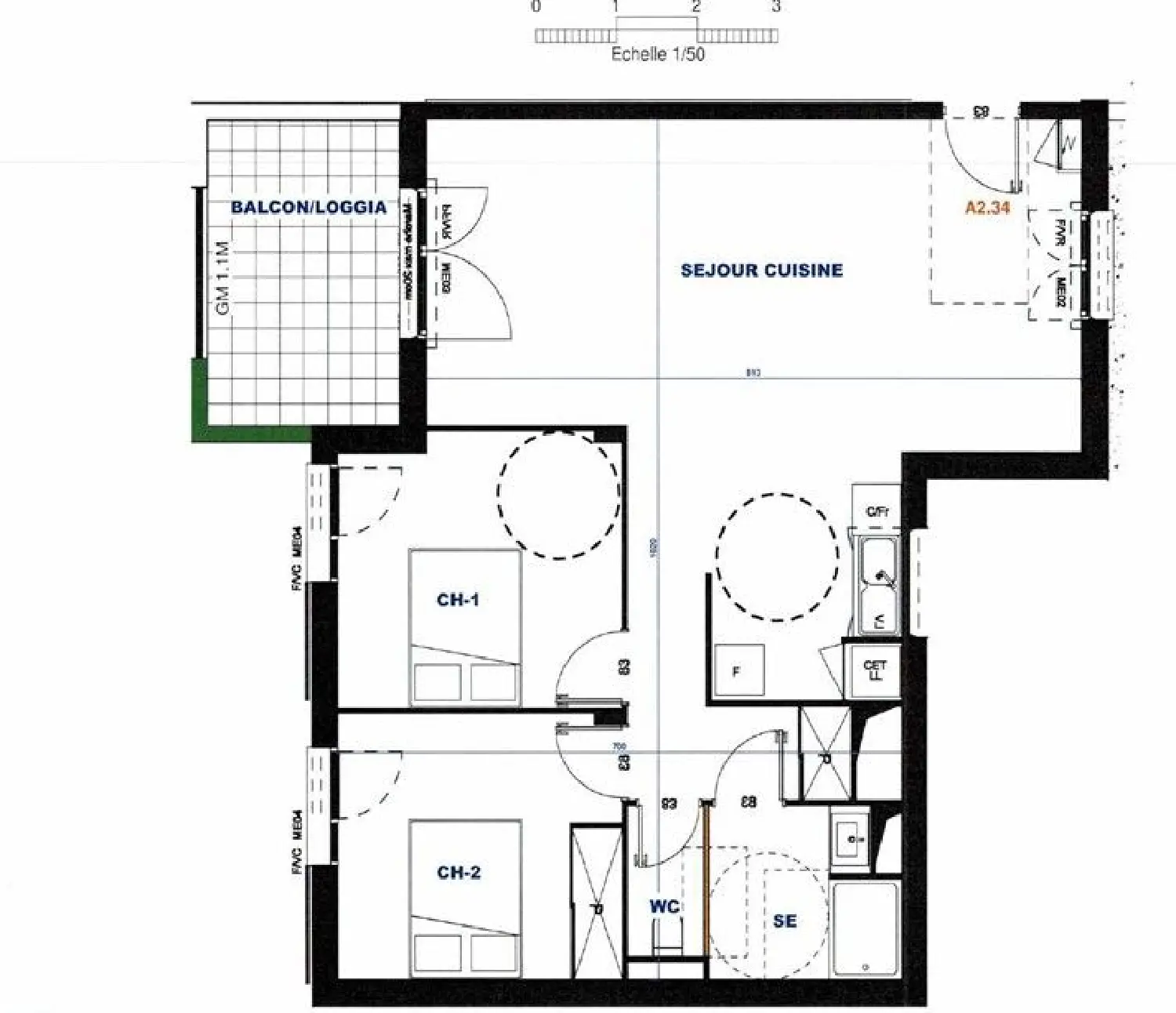  te koop appartement Perpignan Pyrénées-Orientales 2