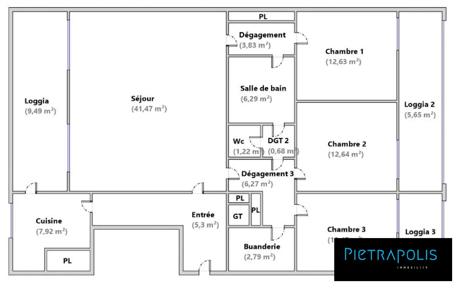  for sale apartment Rillieux-La-Pape Rhône 8