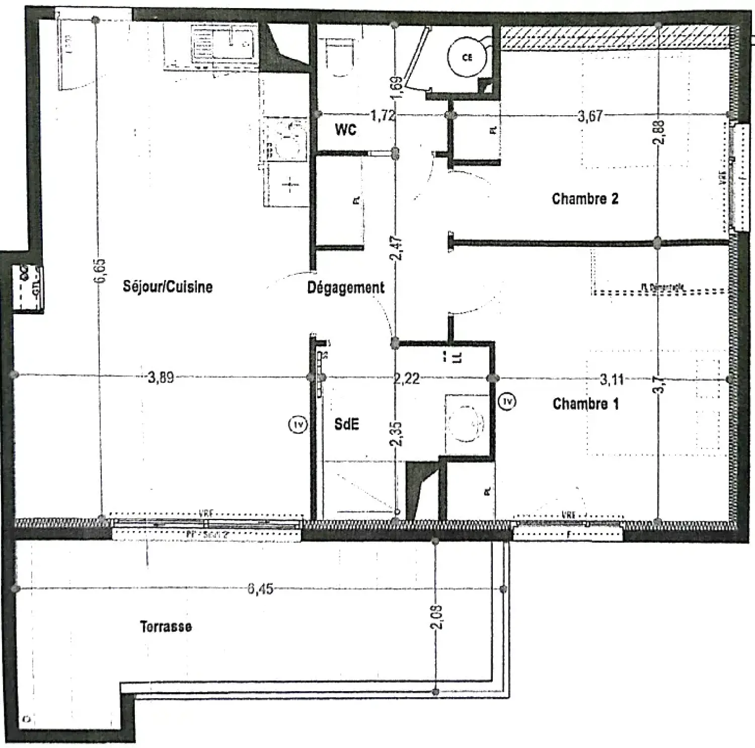  for sale apartment Sérignan Hérault 5