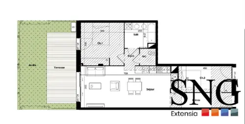 Toulouse-Saint-Simon Haute-Garonne apartment foto 7121034