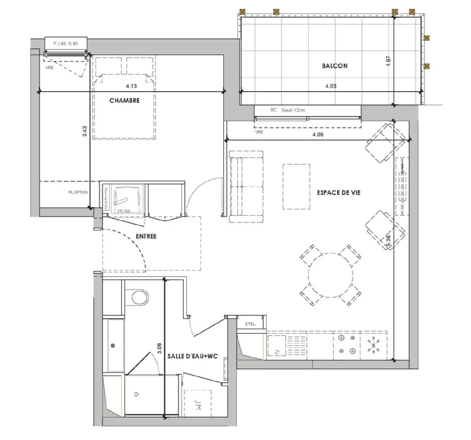  for sale apartment Verchaix Haute-Savoie 2