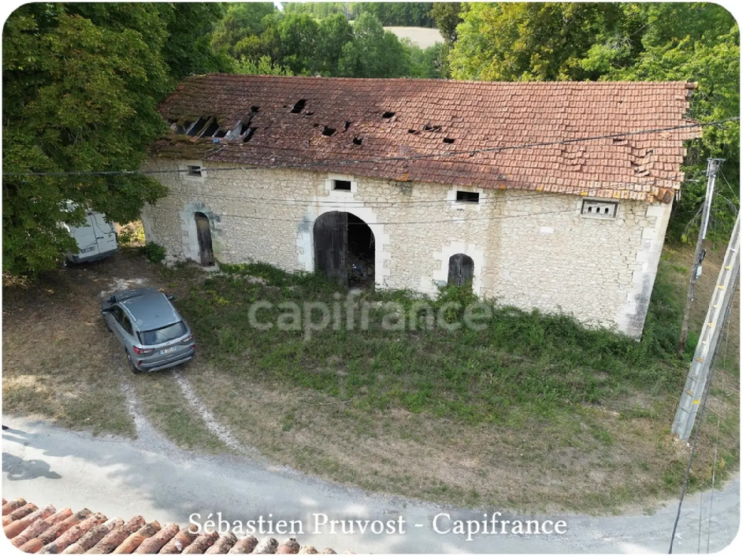  te koop schuur Biras Dordogne 3