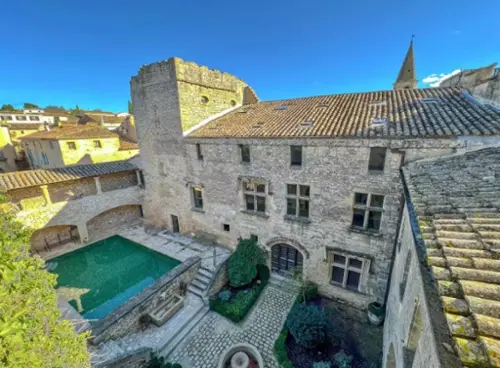 Uzès Gard castillo foto 7122043