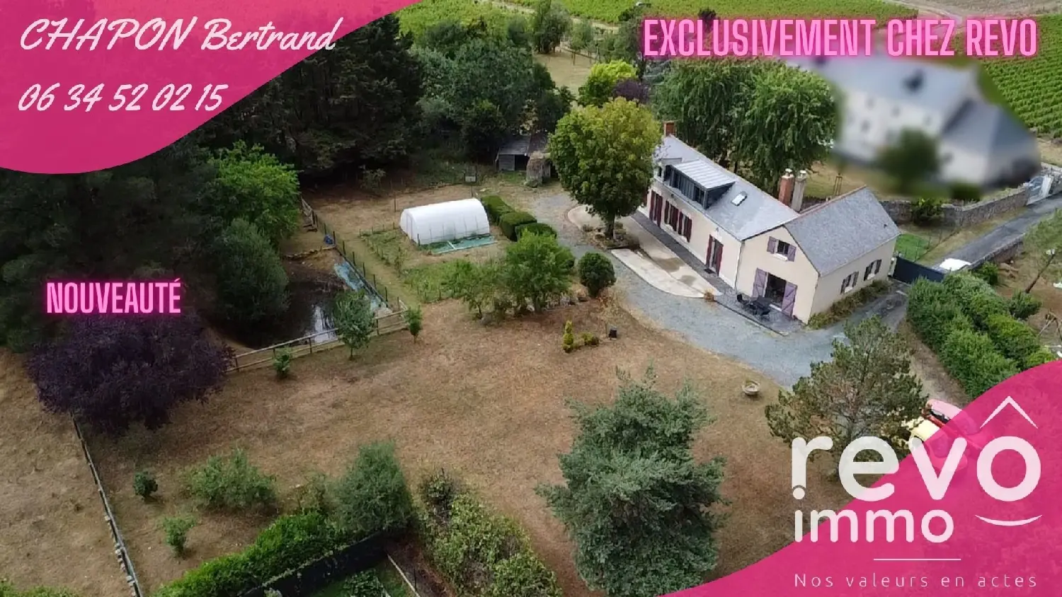  à vendre maison Beaulieu-sur-Layon Maine-et-Loire 1