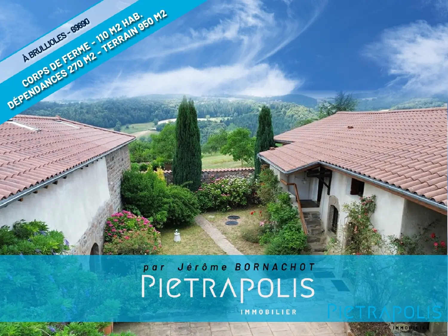  te koop huis Brullioles Rhône 1