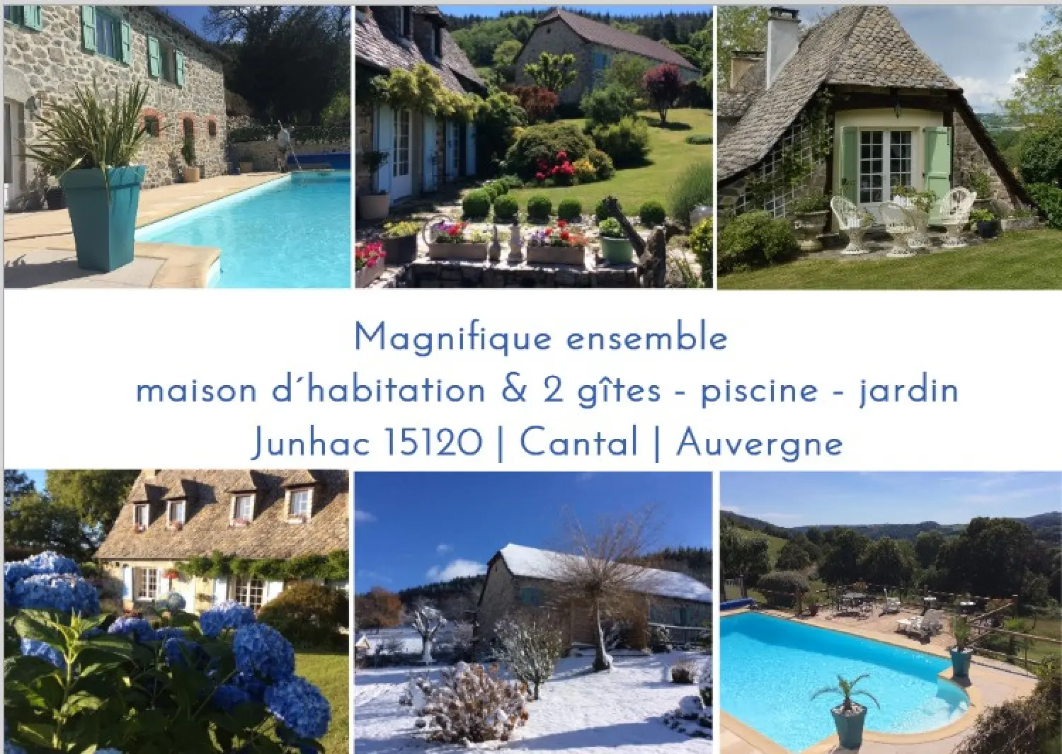  à vendre maison Junhac Cantal 1