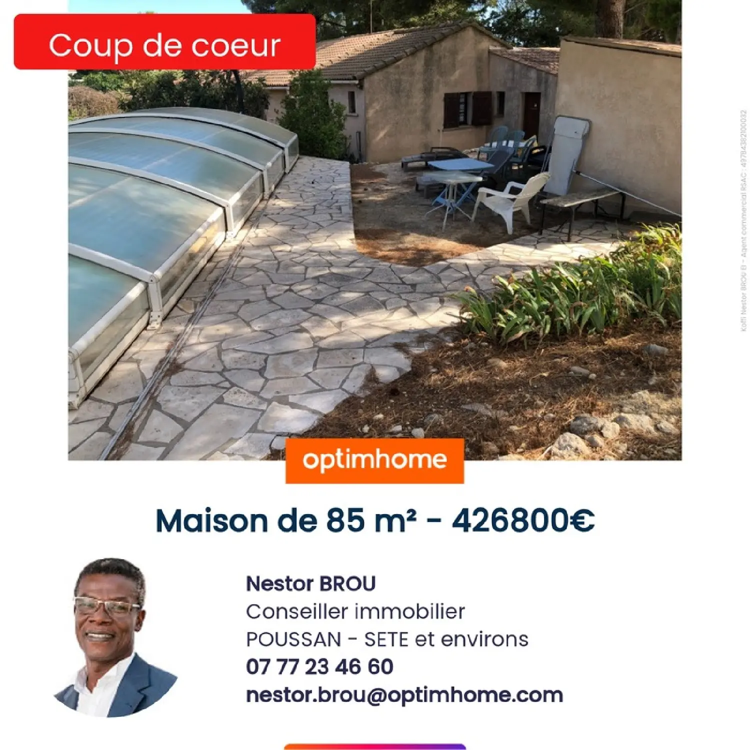  te koop huis Poussan Hérault 3