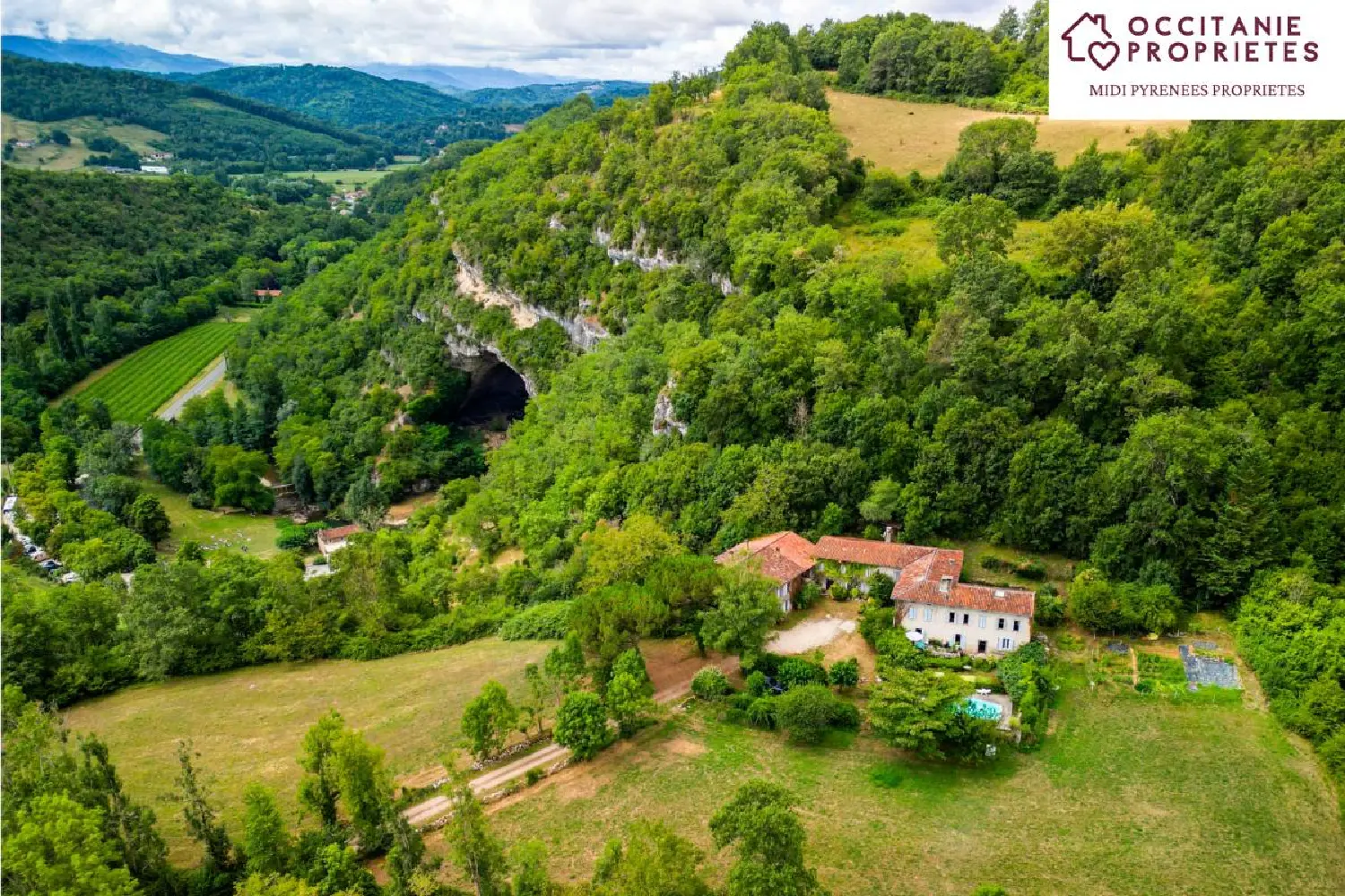  à vendre maison bourgeoise Le Mas-d'Azil Ariège 1