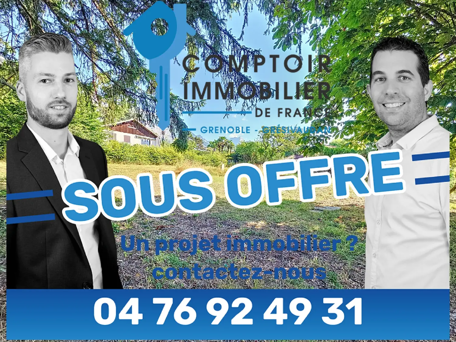  à vendre terrain Saint-Ismier Isère 1