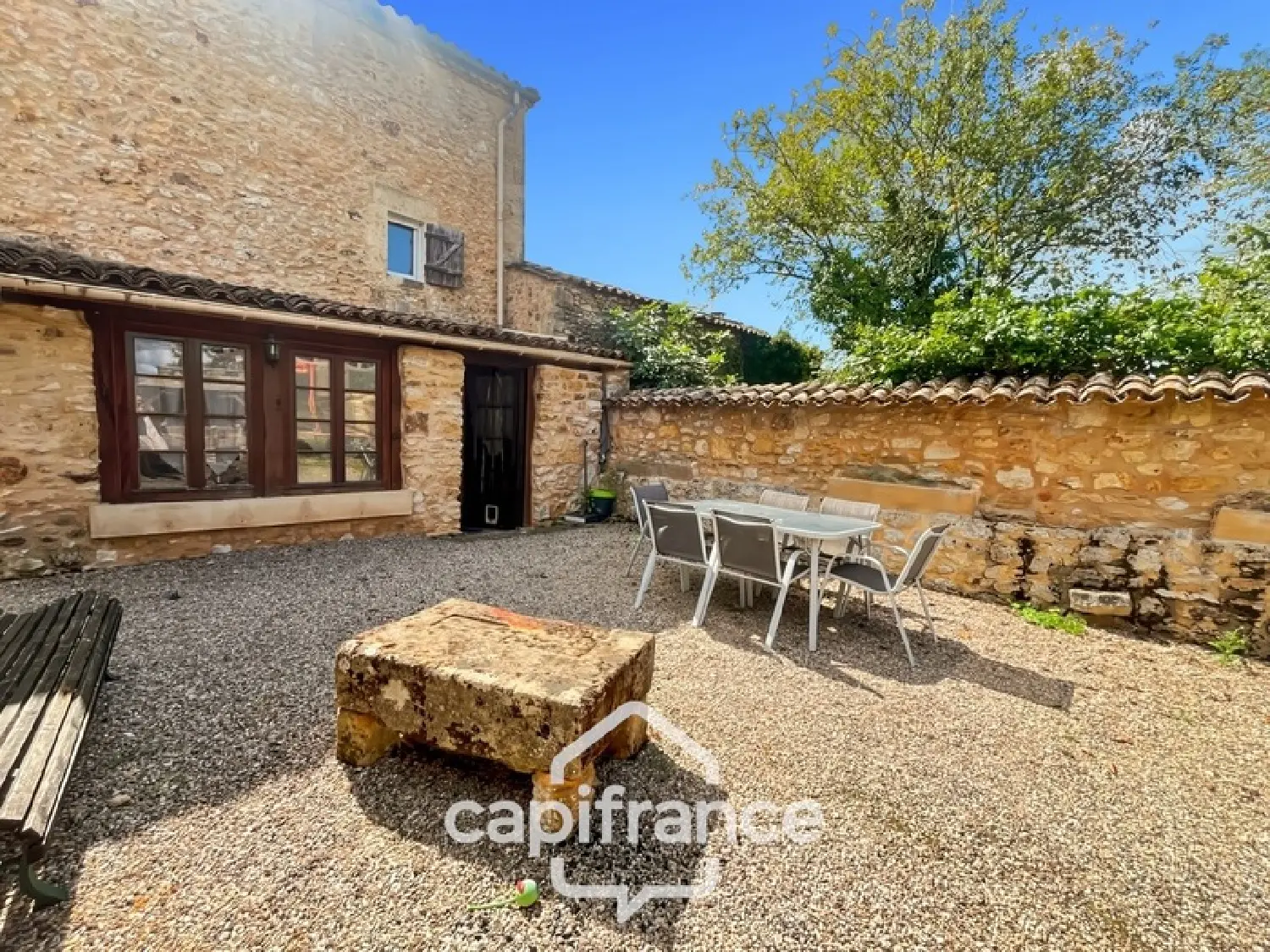  for sale village house Lolme Dordogne 1