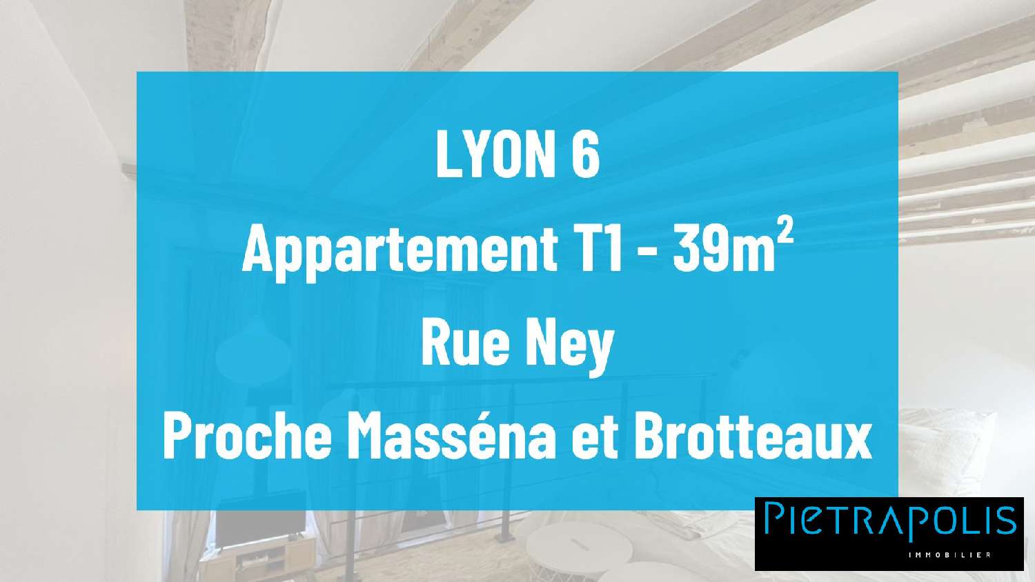  te koop appartement Lyon 6e Arrondissement Rhône 1