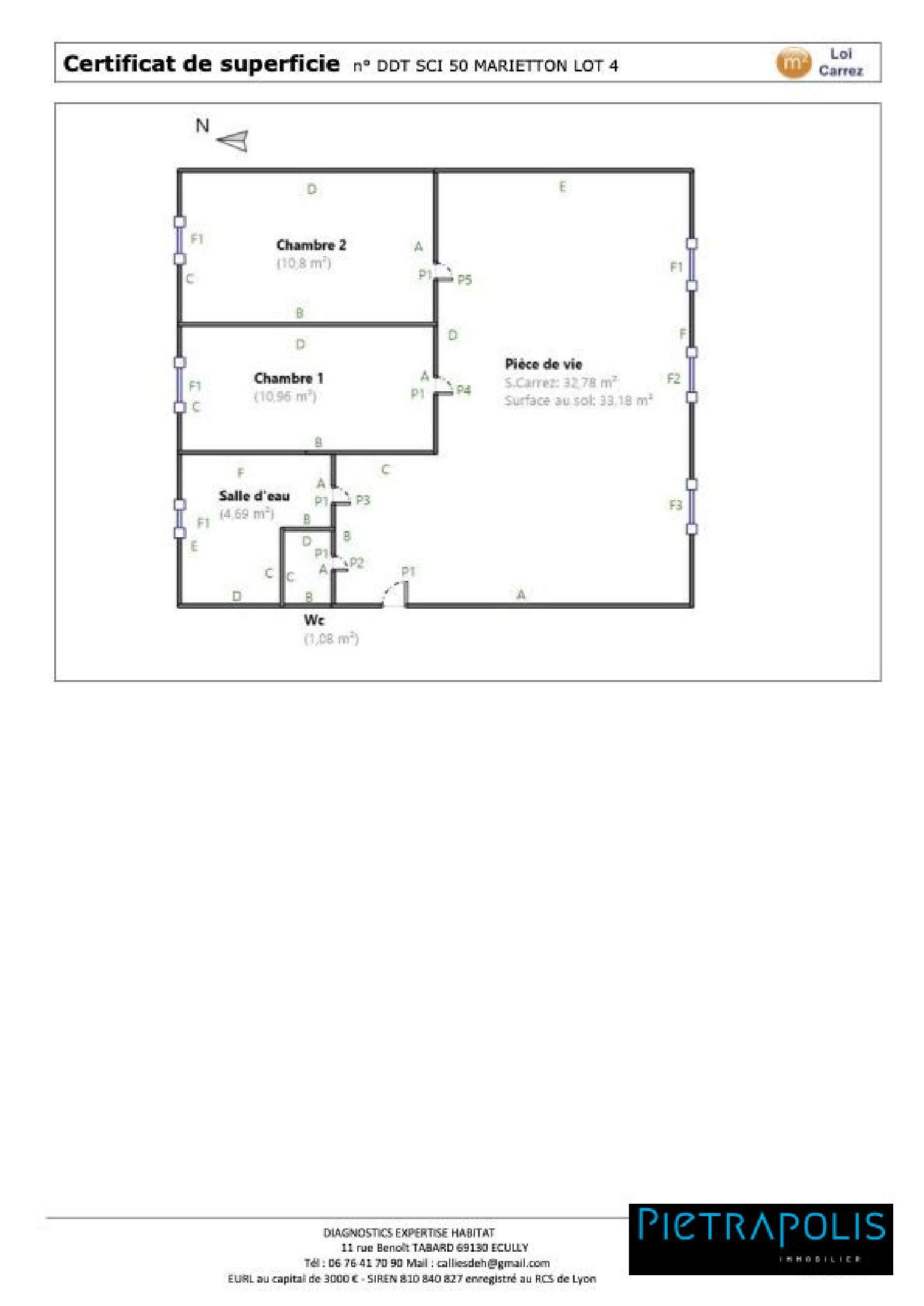 te koop appartement Lyon 9e Arrondissement Rhône 4