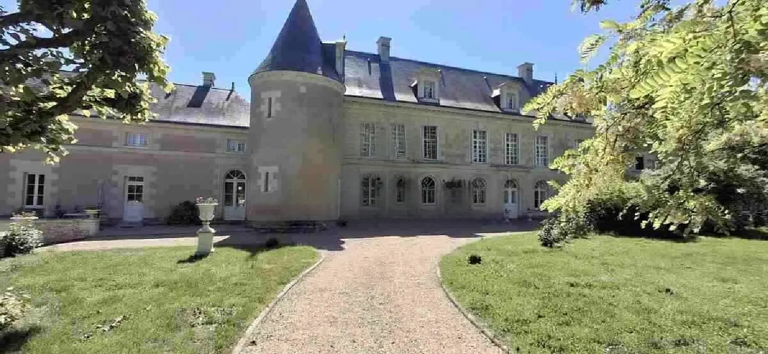  for sale castle Loudun Vienne 1