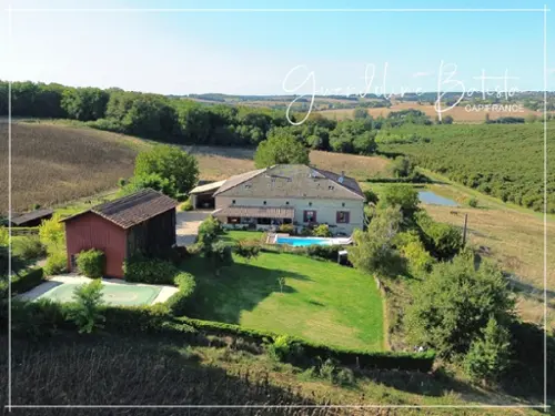 Miramont-de-Guyenne Lot-et-Garonne landgoed foto 7136929