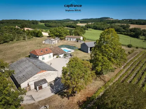 Monflanquin Lot-et-Garonne landgoed foto 7133780