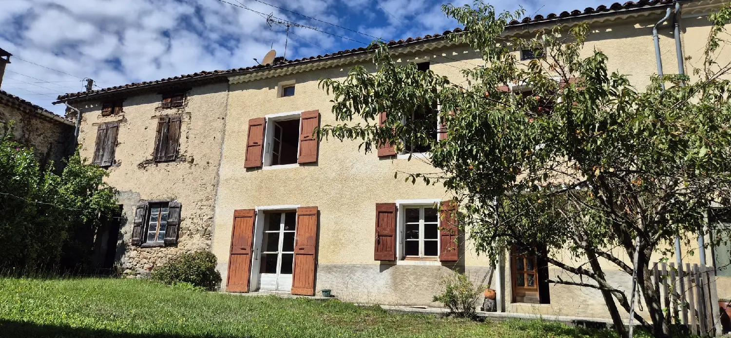  en venta casa rústica Brassac Ariège 1