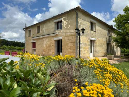 Saint-Aubin-de-Branne Gironde boerderij foto 7145902