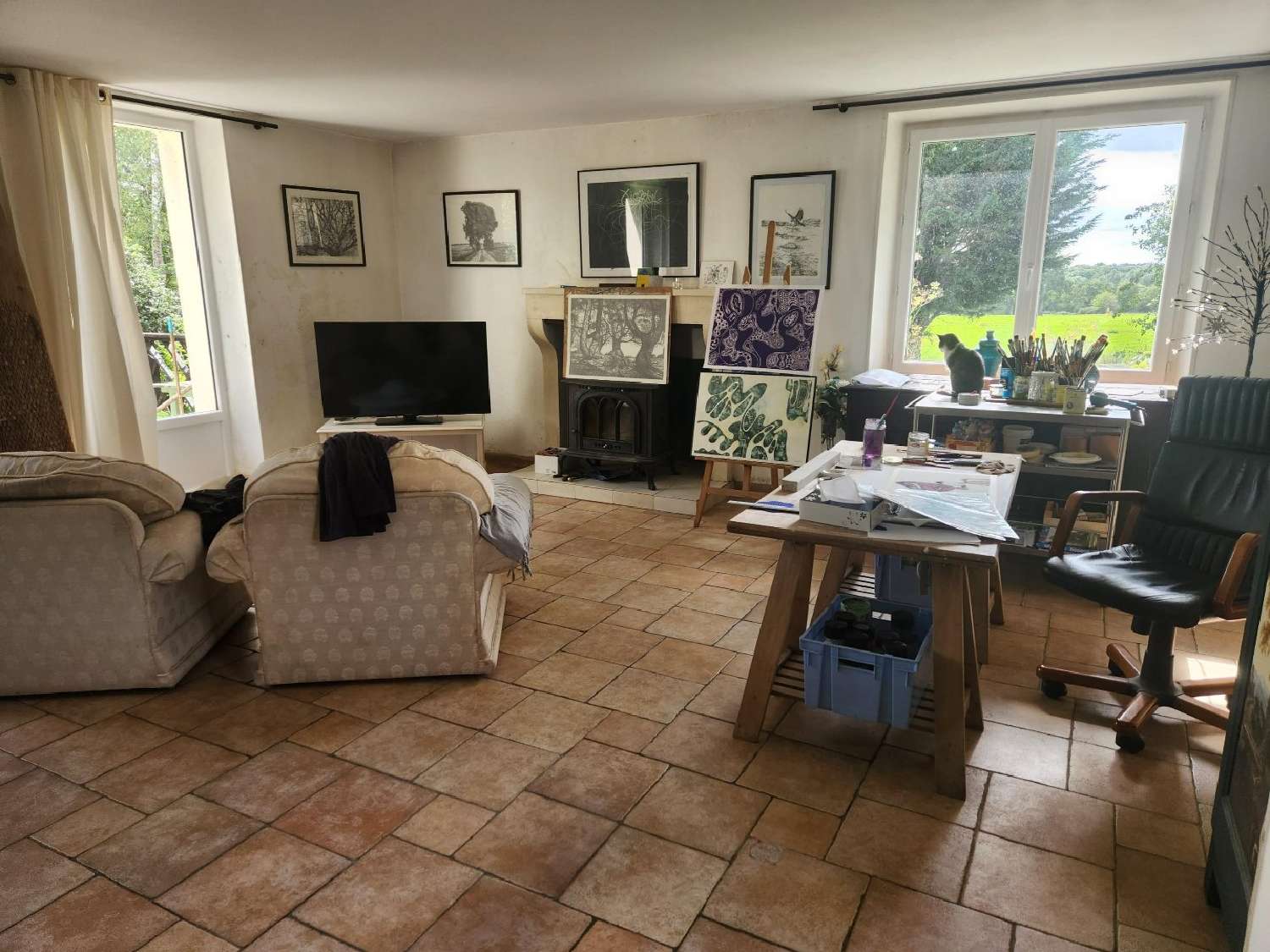  te koop huis Asnières-sur-Blour Vienne 5