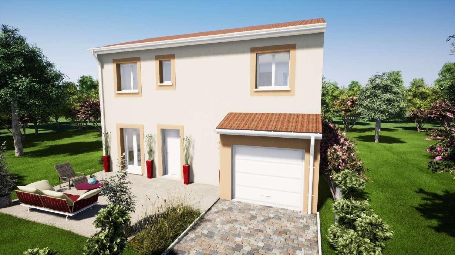  te koop huis Jardin Isère 1