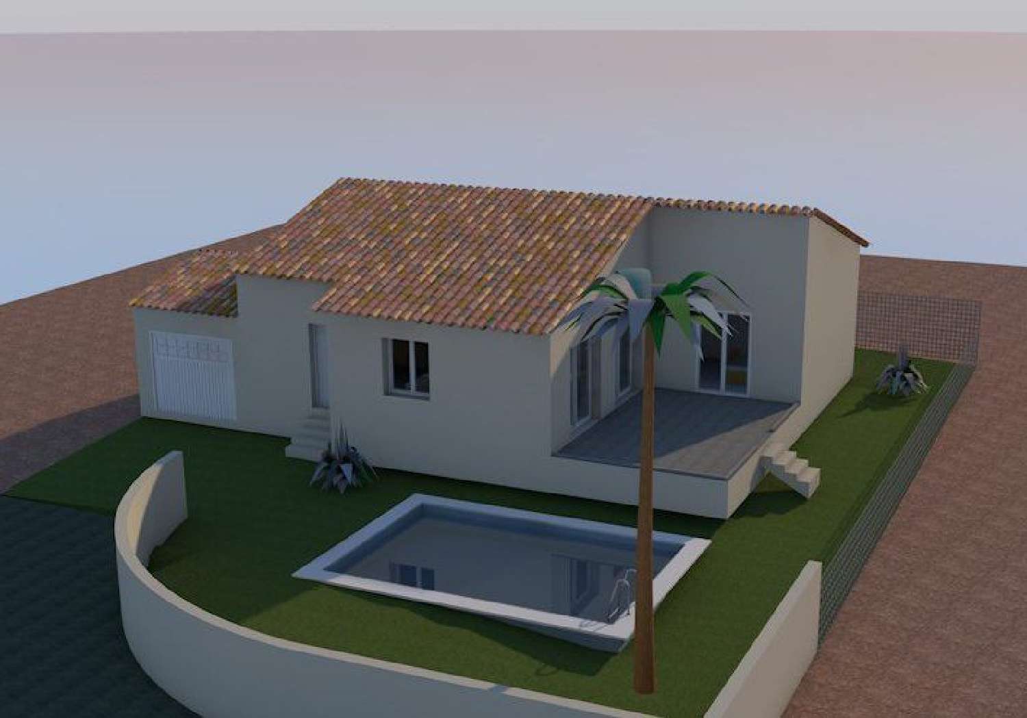  for sale house Milhaud Gard 1