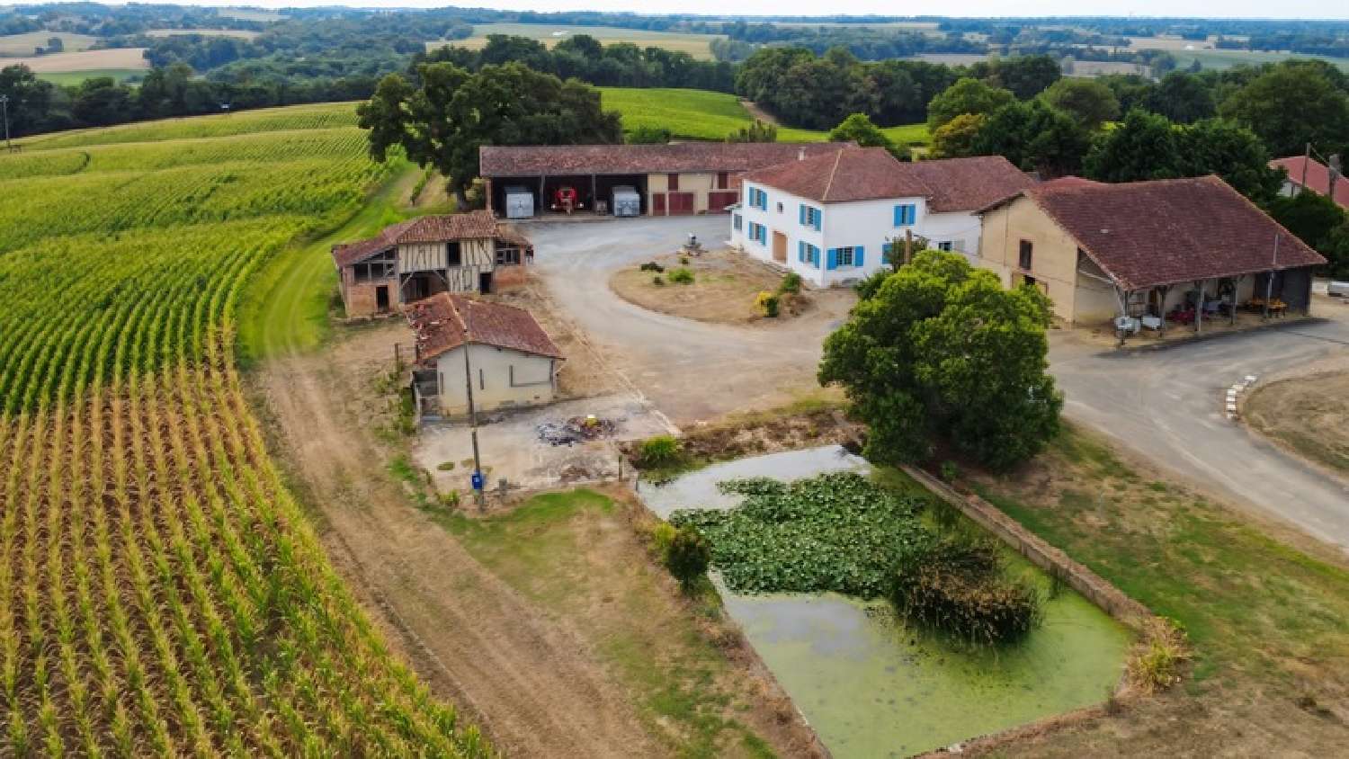  te koop huis Noulens Gers 1