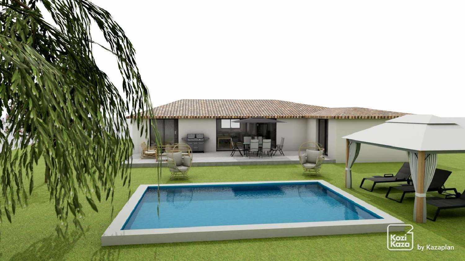  for sale house Villevieille Gard 1
