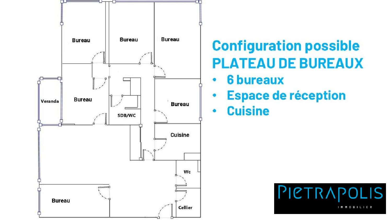  en venta oficina Lyon 7e Arrondissement Rhône 4