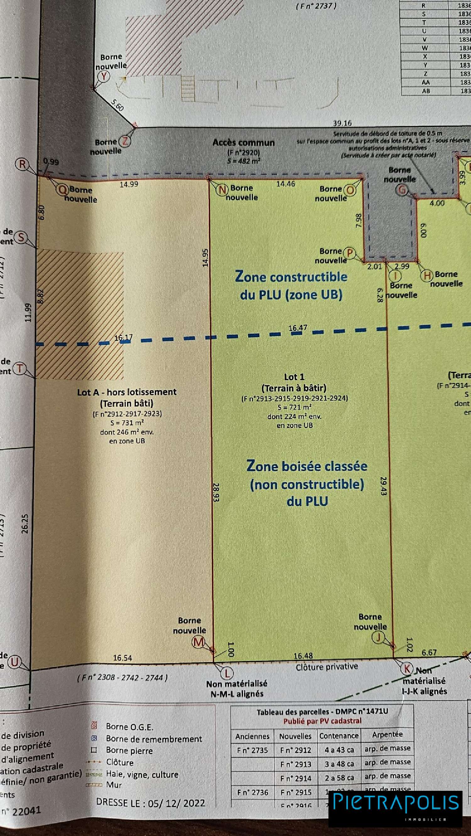  en venta terreno La Chapelle-de-Guinchay Saône-et-Loire 2