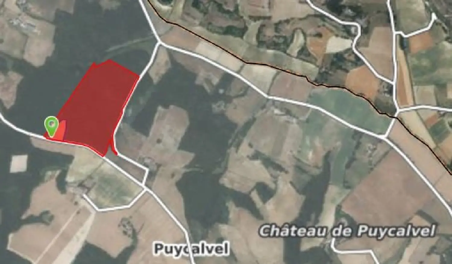  en venta terreno Puycalvel Tarn 4