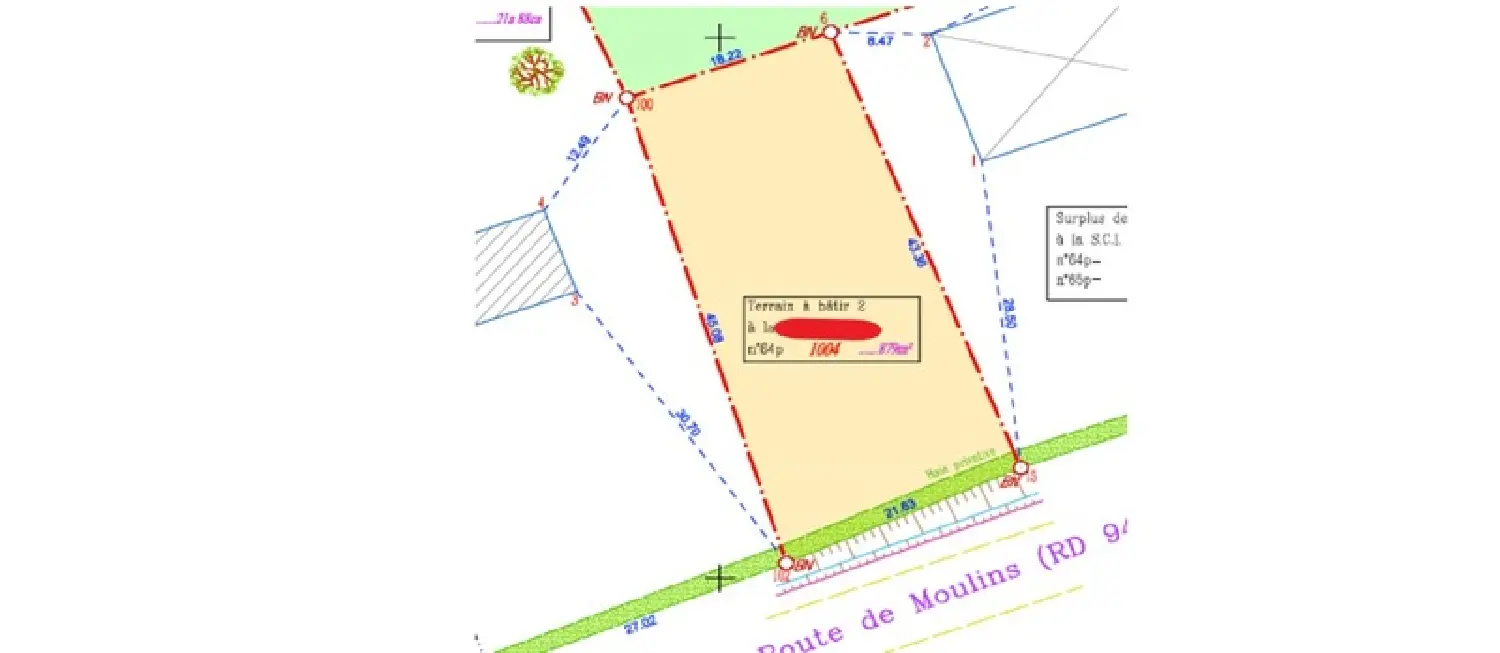  te koop terrein Souvigny Allier 3