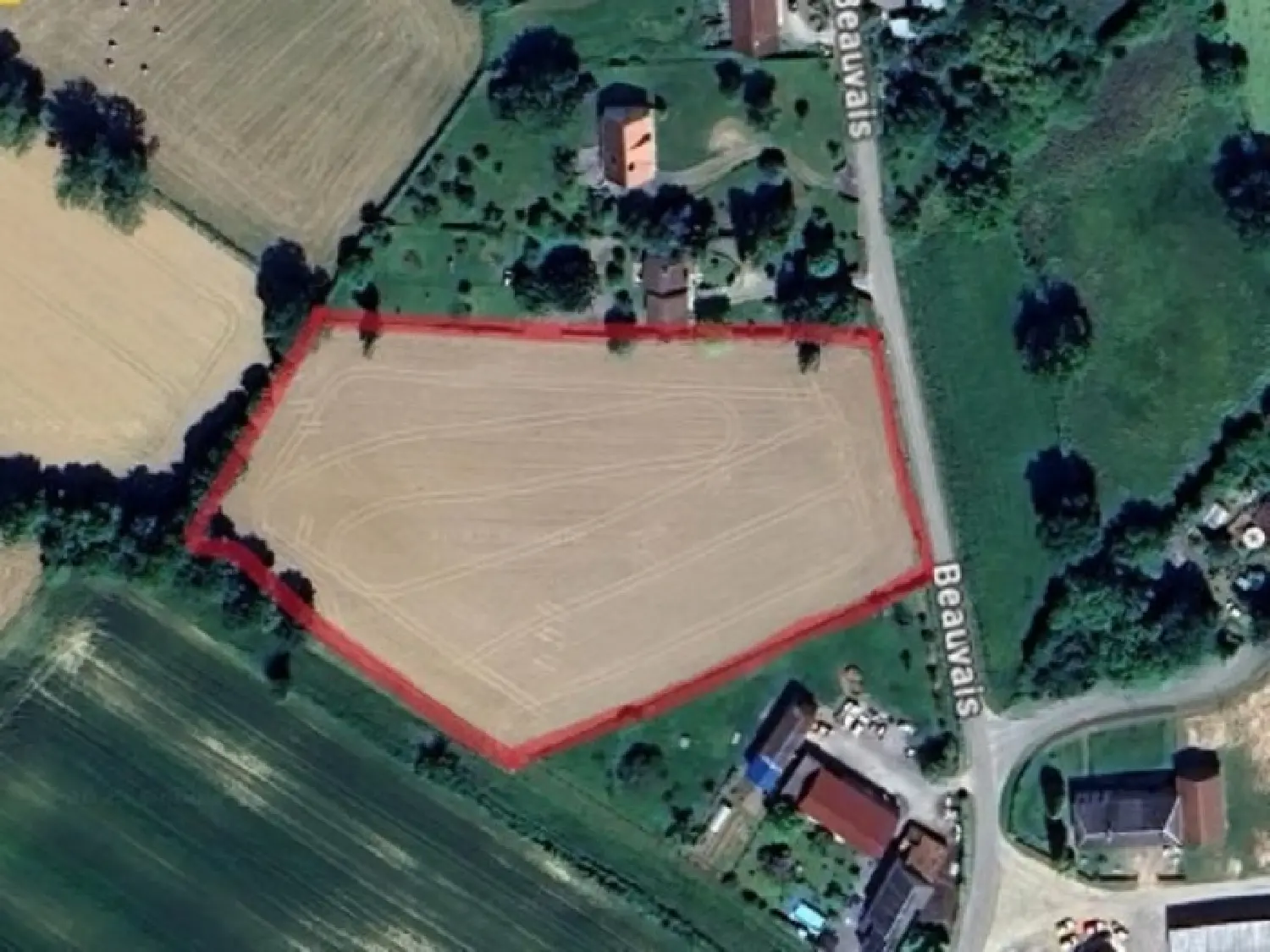  for sale terrain Villard Creuse 5
