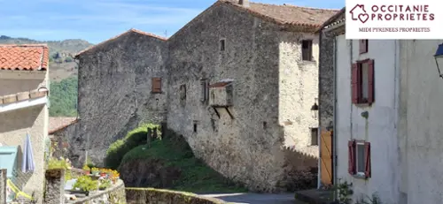 Prayols Ariège maison de village foto 7132026