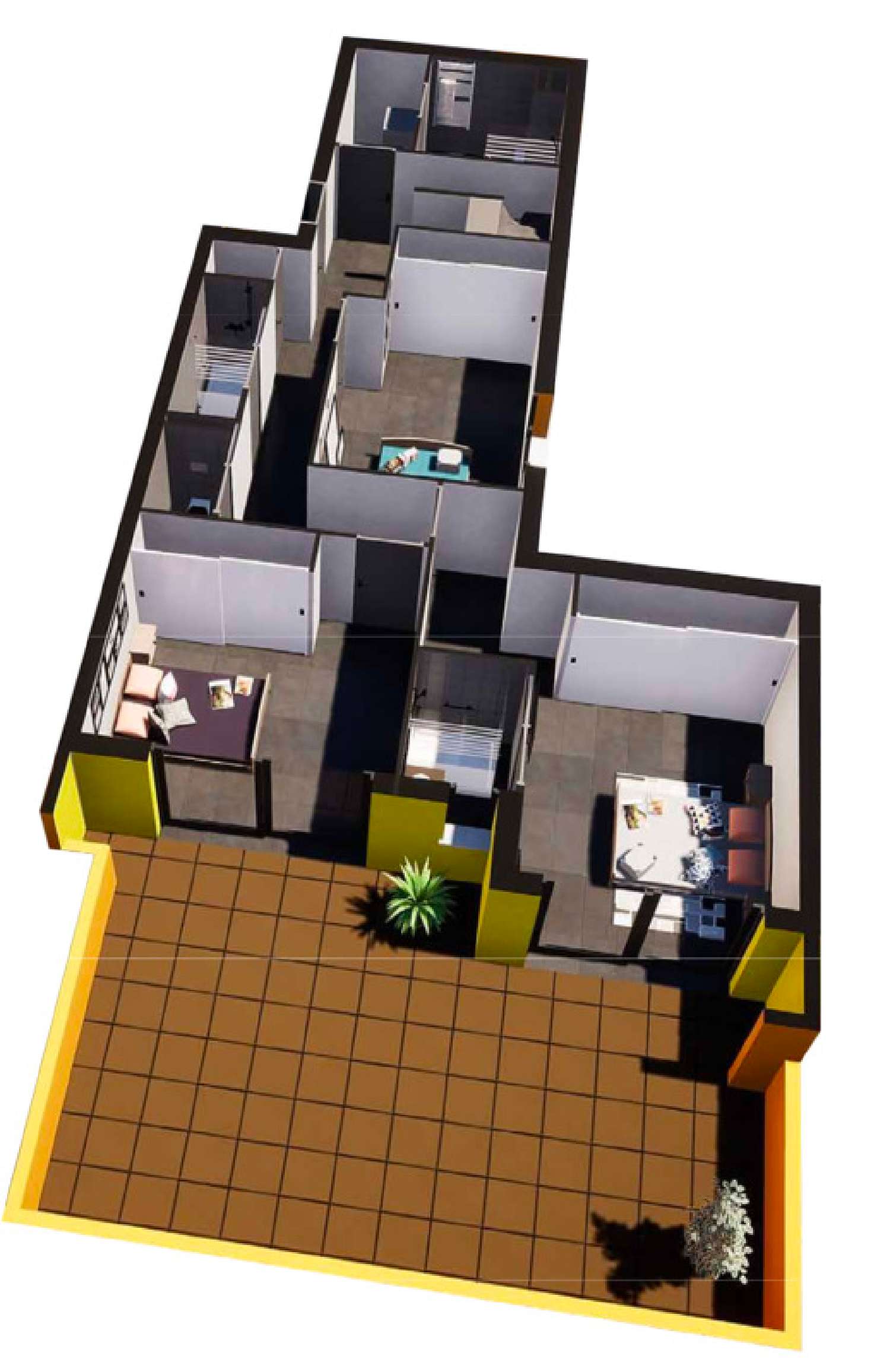 à vendre appartement Ajaccio Corse-du-Sud 5