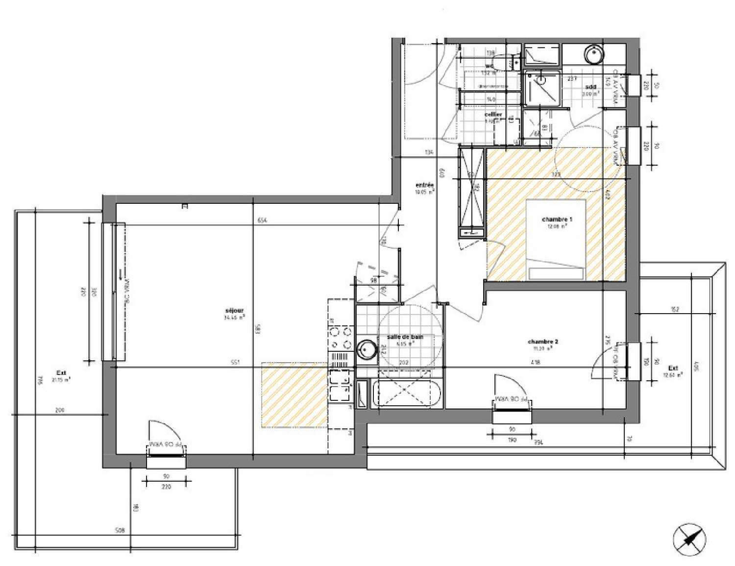 for sale apartment Hem Nord 2