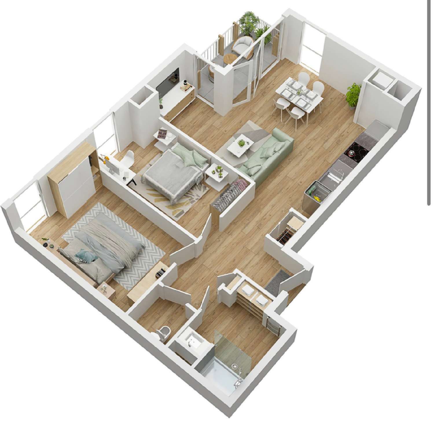  te koop appartement Le Havre 76620 Seine-Maritime 1