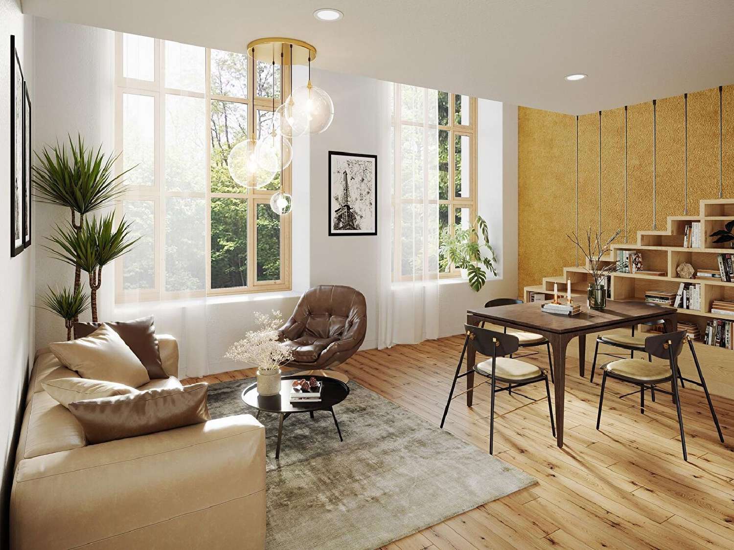  for sale apartment Montreuil Seine-Saint-Denis 1