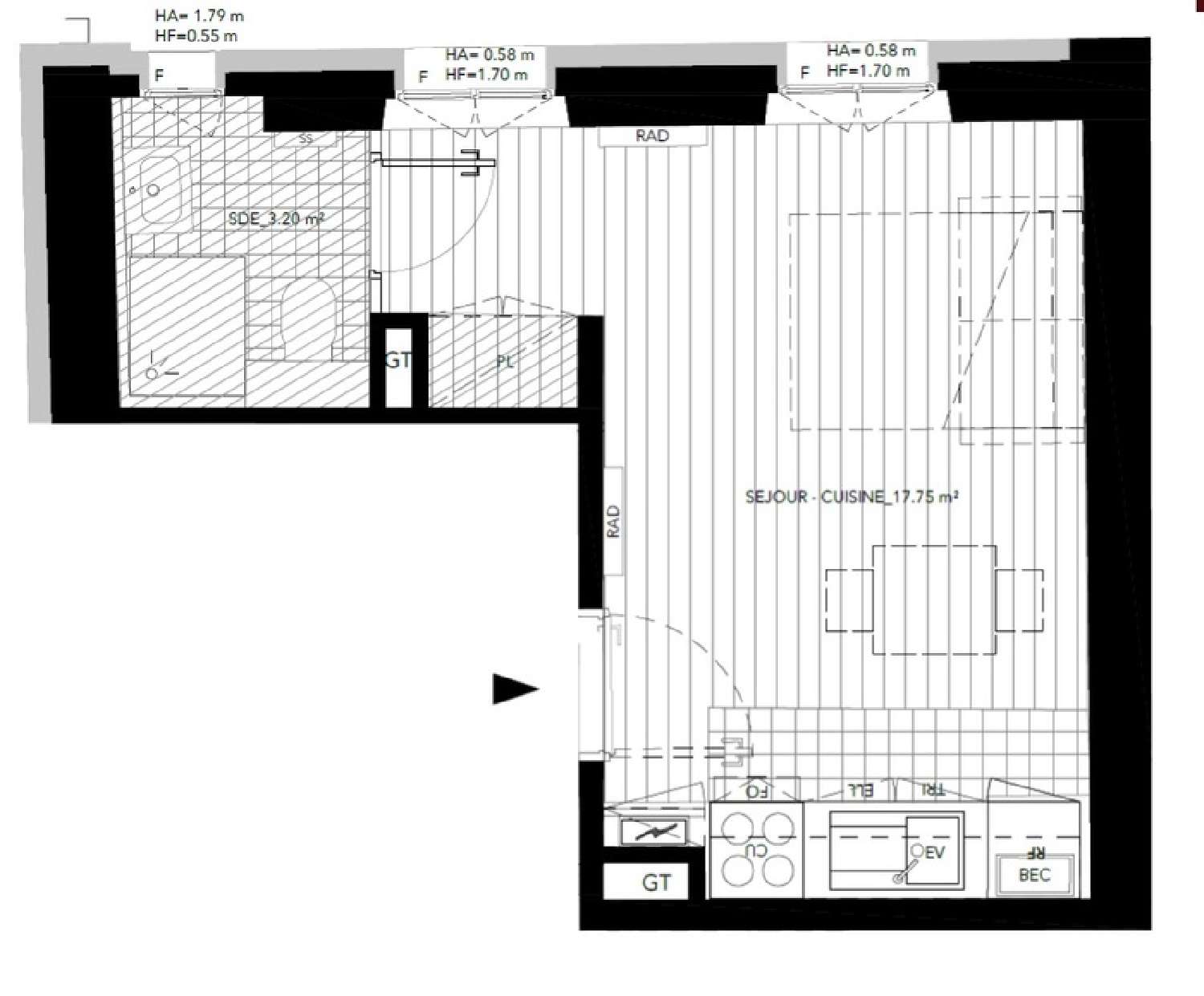  for sale apartment Paris 19e Arrondissement Paris (Seine) 2