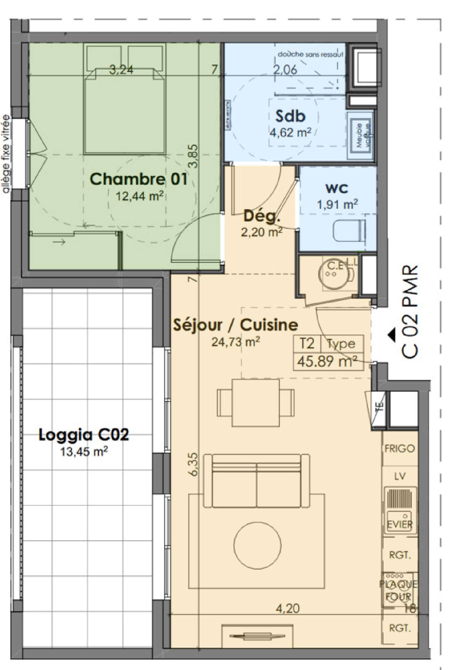  te koop appartement Propriano Corse-du-Sud 5