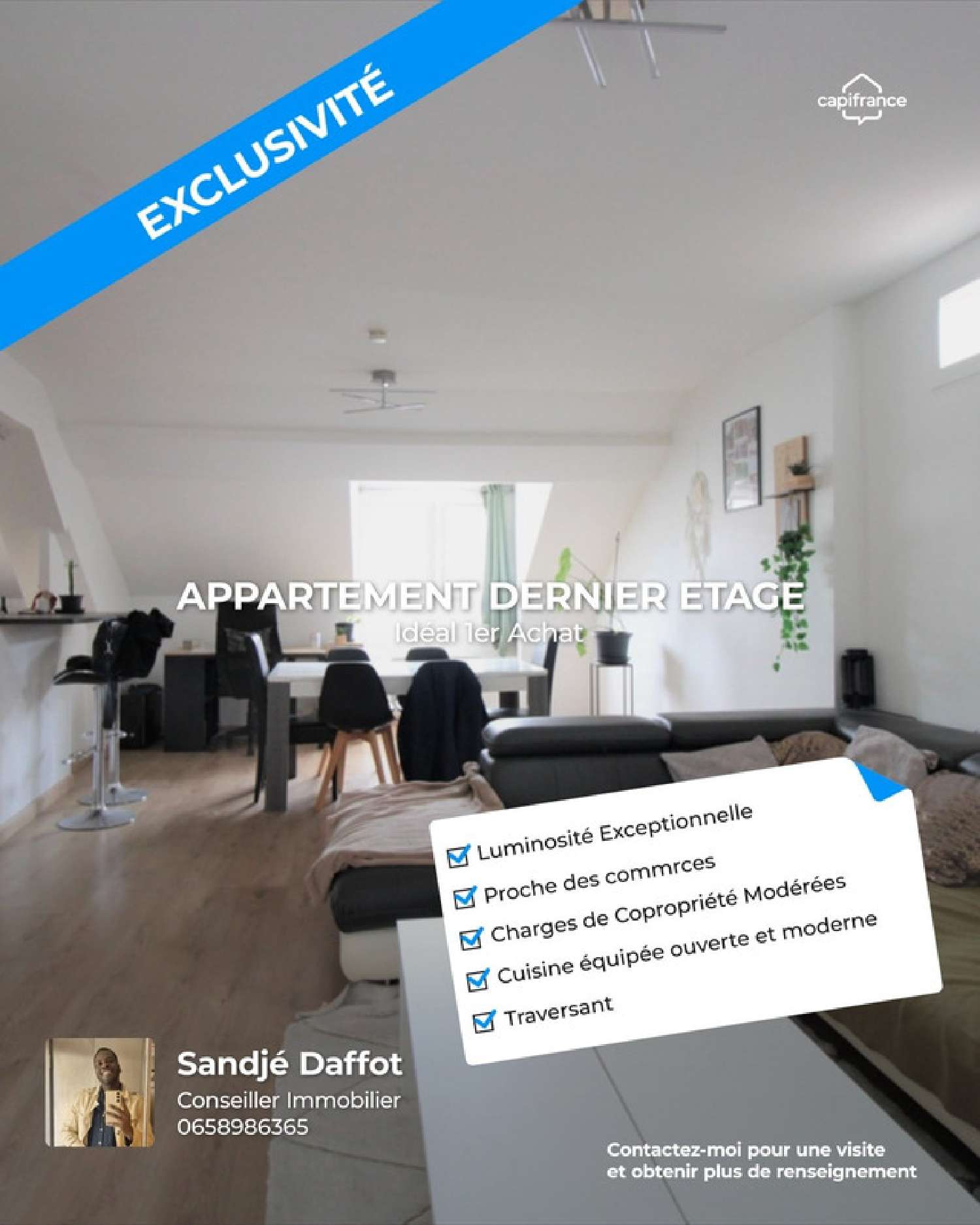  for sale apartment Rives Isère 1