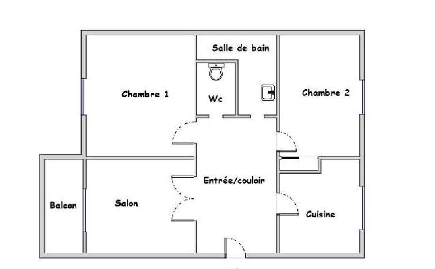  à vendre appartement Vénissieux Rhône 1