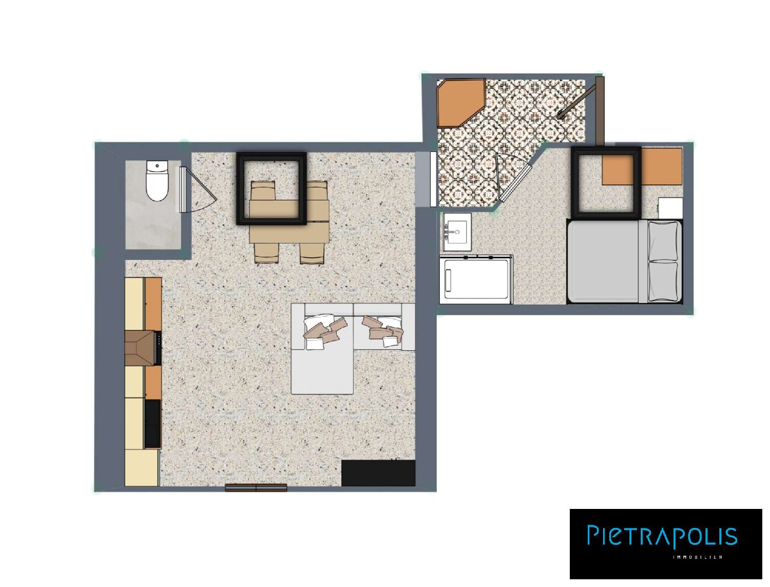 te koop appartement Villefranche-sur-Saône Rhône 5